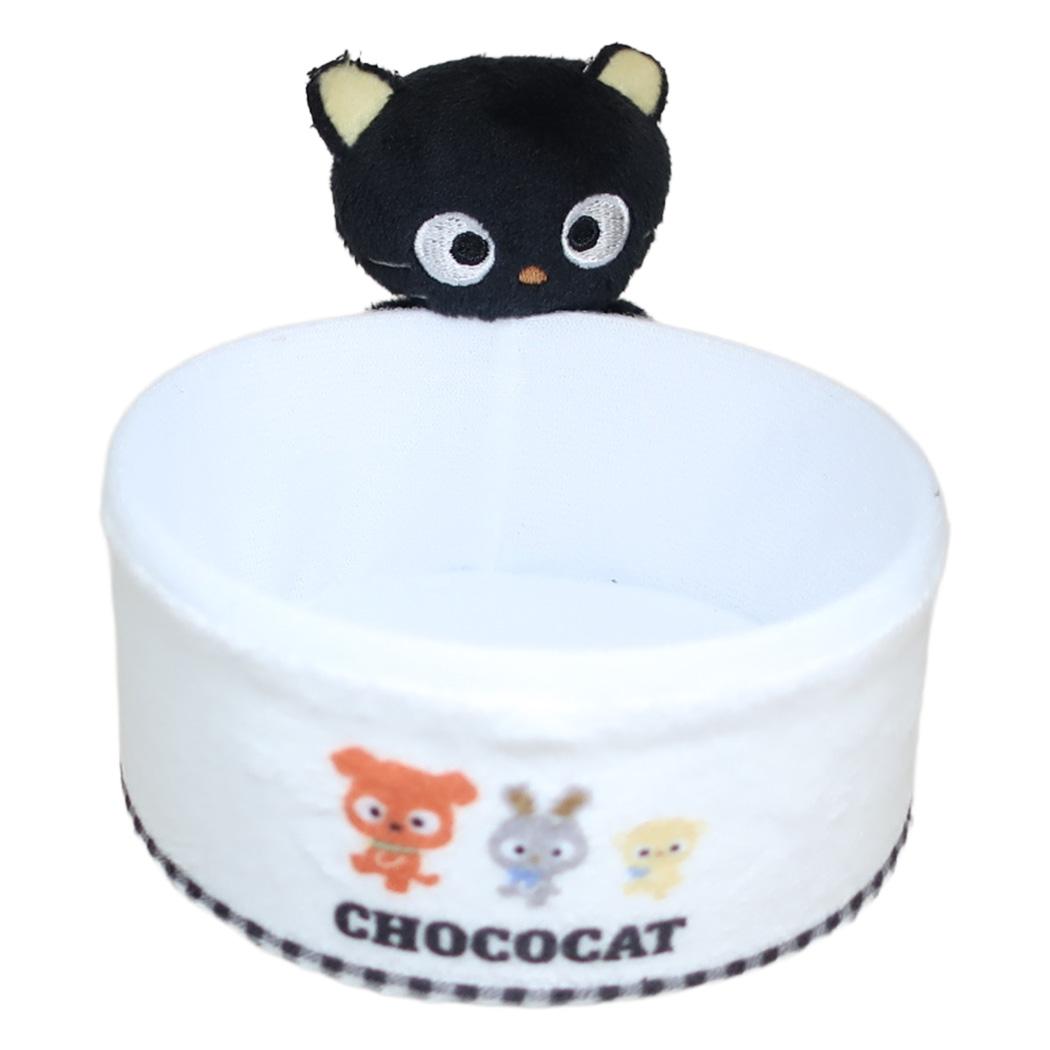 チョコキャット 卓上収納 ぬいぐるみ小物入れ サンリオ プレゼント キャラクター グッズ シネマコレクション