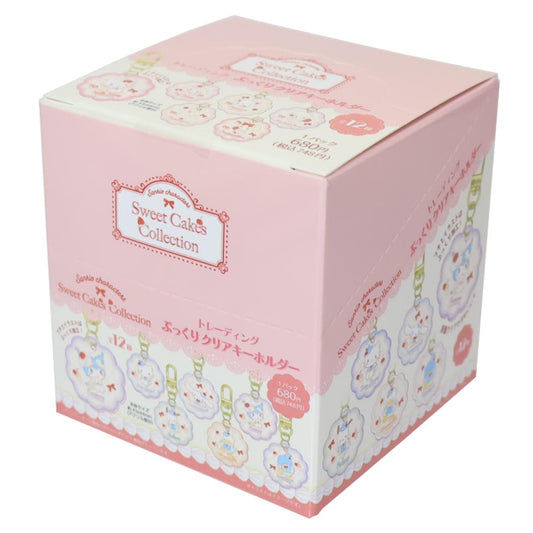 サンリオキャラクターズ キーリング ぷっくりクリアキーホルダー全12種12個入セット Sanrio コレクション雑貨 まとめ買い キャラクター グッズ シネマコレクション