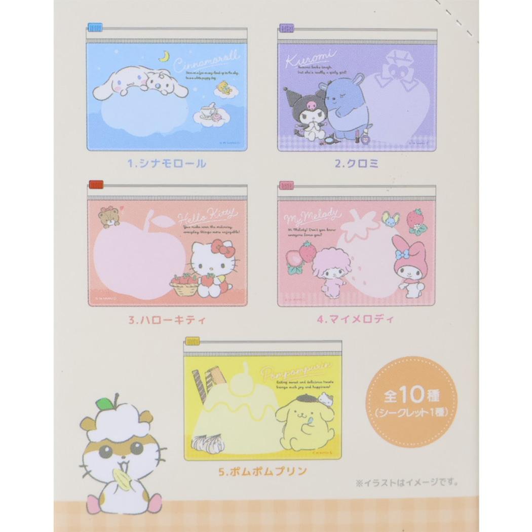 サンリオキャラクターズ ミニポーチ シークレットスライドポーチ 全10種 いつもいっしょ 単品 どれか1個 Sanrio