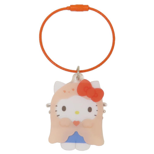 ハローキティ キーリング おばけごっこキーリング おばけごっこ サンリオ ティーズファクトリー プレゼント キャラクター グッズ メール便可 シネマコレクション