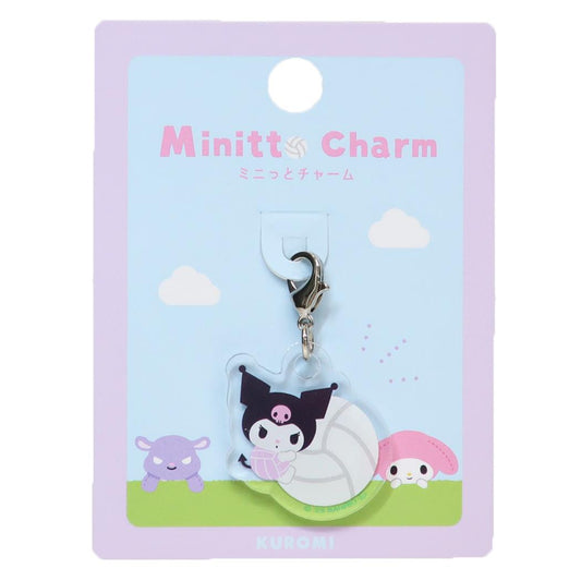 クロミ ファスナーマスコット ミニっとチャーム バレー サンリオ かわいい プレゼント ボールシリーズ キャラクター グッズ メール便可 シネマコレクション