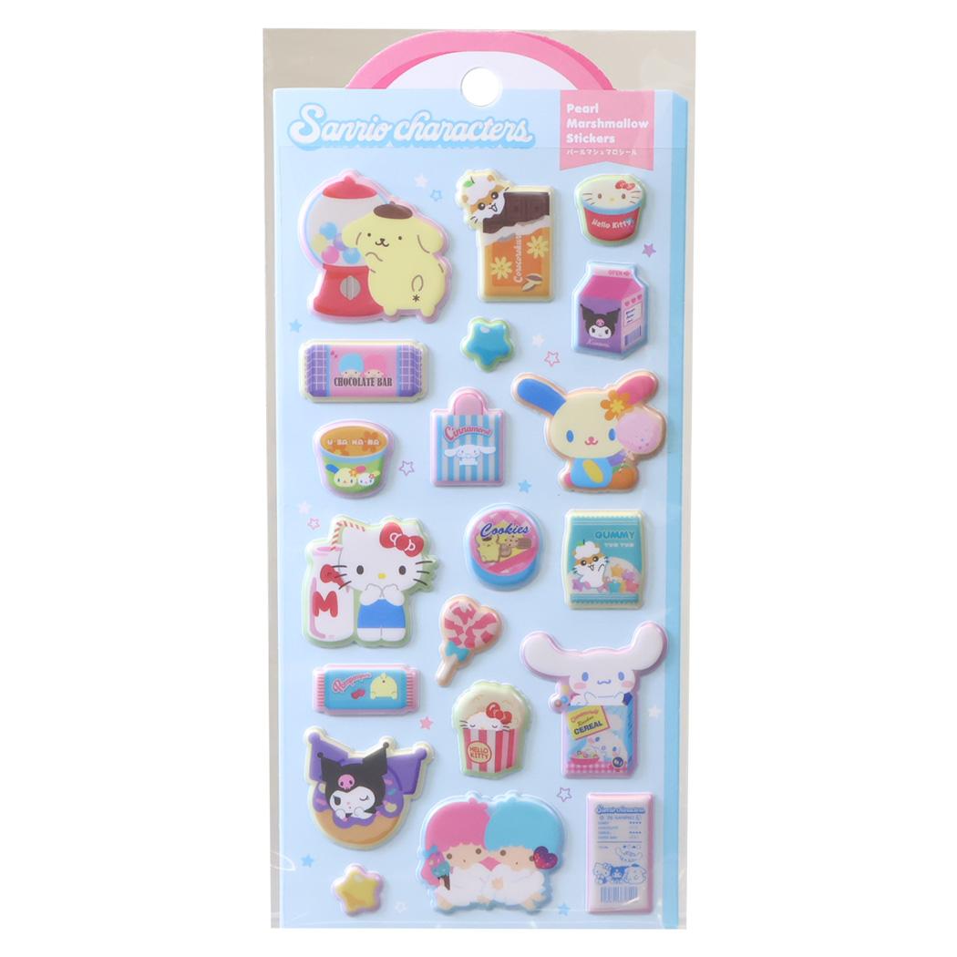 サンリオキャラクターズ シールシート パールマシュマロシール スナック Sanrio