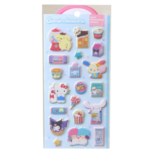 サンリオキャラクターズ シールシート パールマシュマロシール スナック Sanrio