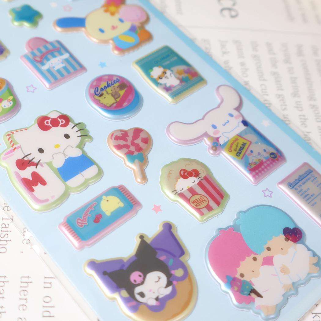 サンリオキャラクターズ シールシート パールマシュマロシール スナック Sanrio