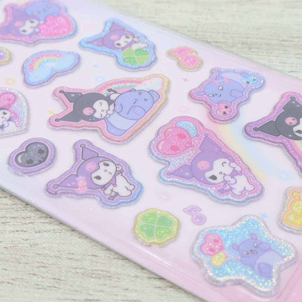 サンリオ シールシート サンリオキャラクターズ キラキラ マシュマロ シール 平成ファンシー / クロミ Sanrio