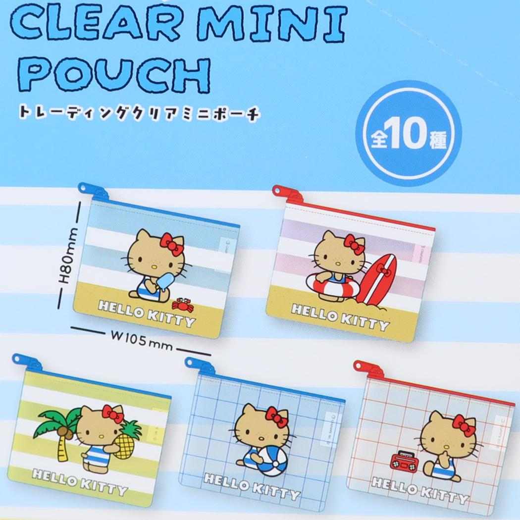 ハローキティ ミニポーチ トレーディングクリアミニポーチ 全10種 10個入セット BOX サンリオ