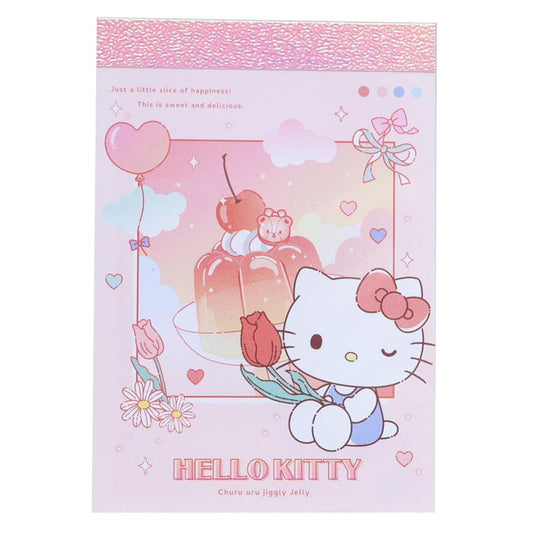 ハローキティ メモ帳 ミニミニメモ ジグリーゼリー サンリオ 新学期準備文具 かわいい 日本製 キャラクター グッズ メール便可 シネマコレクション