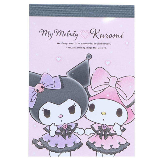 マイメロディ＆クロミ メモ帳 ミニミニメモ なかよしリボン サンリオ 新学期準備文具 かわいい 日本製 キャラクター グッズ メール便可 シネマコレクション