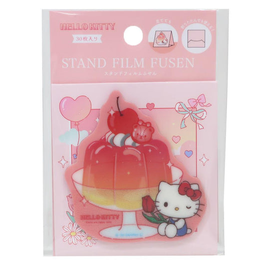 ハローキティ ふせん スタンドフィルム付箋 ジグリーゼリー サンリオ スタンドふせん 便利 文具 キャラクター グッズ メール便可 シネマコレクション
