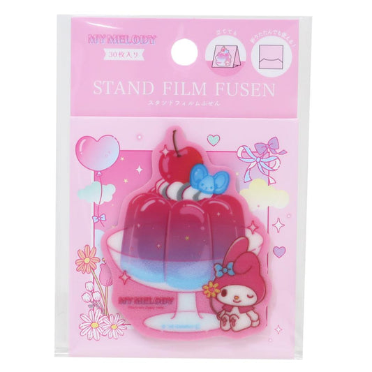 マイメロディ ふせん スタンドフィルム付箋 ジグリーゼリー サンリオ スタンドふせん 便利 文具 キャラクター グッズ メール便可 シネマコレクション
