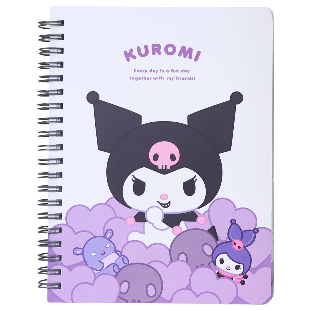 サンリオキャラクターズ 方眼ノート B6 リングノート うもれっコ クロミ Sanrio