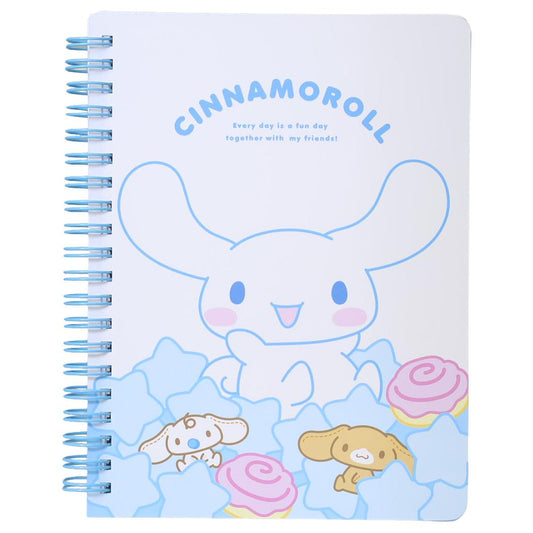 サンリオキャラクターズ 方眼ノート B6 リングノート うもれっコ シナモロール Sanrio