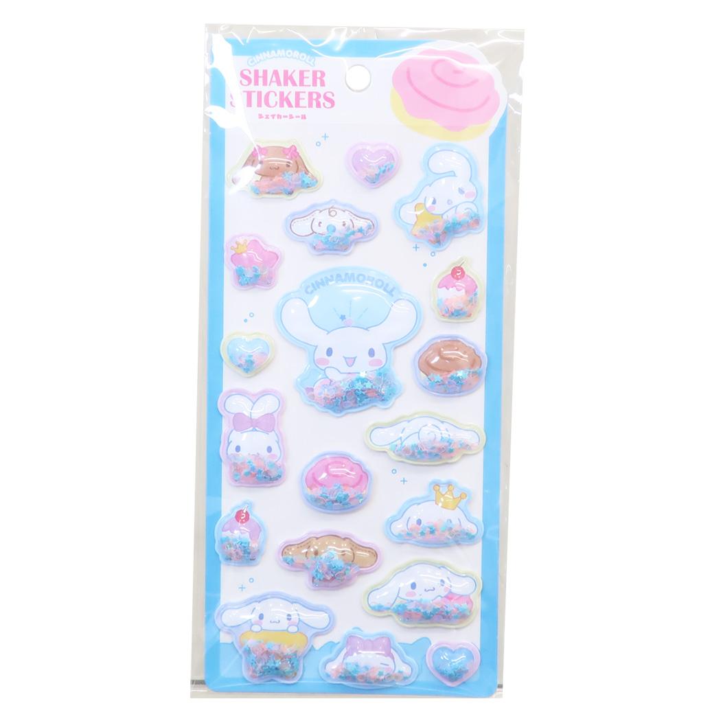 サンリオキャラクターズ シールシート シェイカーシール うもれっコ シナモロール Sanrio