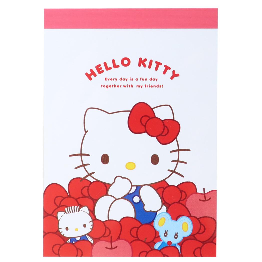 サンリオキャラクターズ メモ帳 ミニミニメモ うもれっコ ハローキティ Sanrio