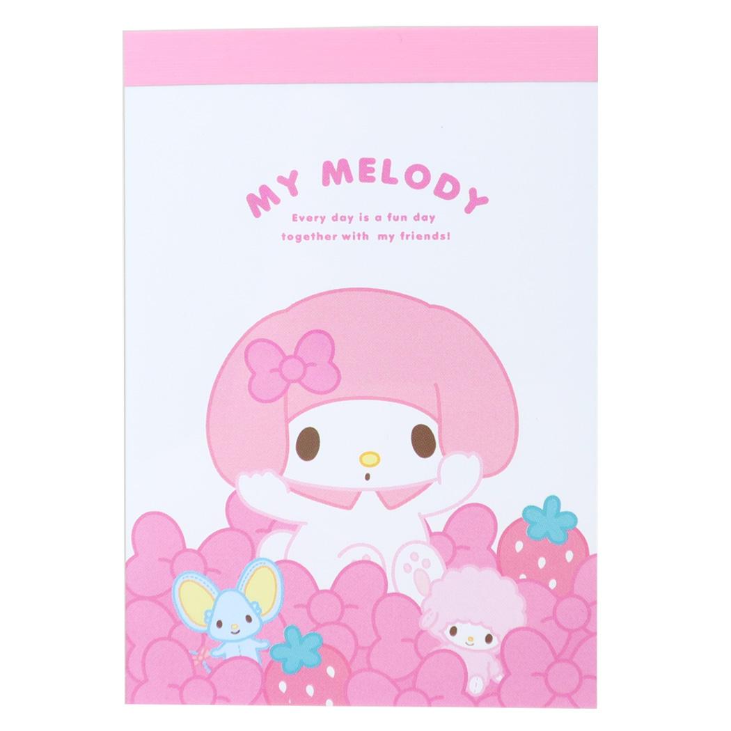 サンリオキャラクターズ メモ帳 ミニミニメモ うもれっコ マイメロディ Sanrio