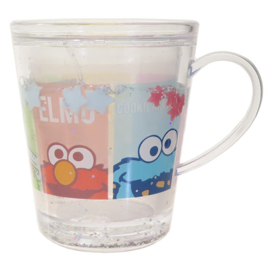 セサミストリート プラカップ ウォーターカップ ボックス ティーズファクトリー プラコップ プラスチック 食器 キャラクター グッズ シネマコレクション