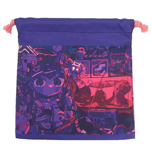 寺田てら 巾着袋 フラット巾着 tranquil ティーズファクトリー きんちゃくポーチ 小物入れ かわいい グッズ メール便可 シネマコレクション