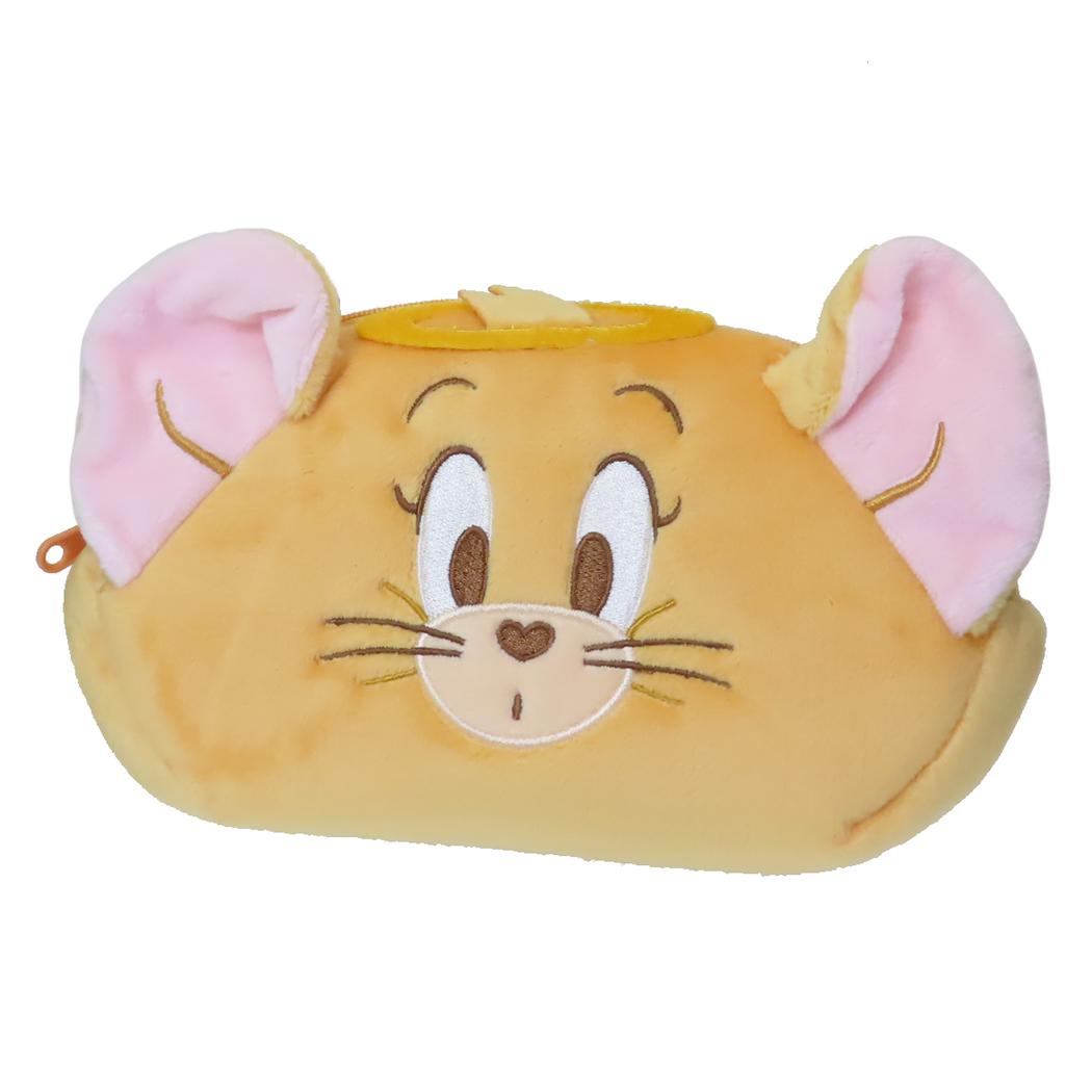 トムとジェリー ペンケース ぬいぐるみフェイスペンポーチ 天使ジェリー ワーナーブラザース ティーズファクトリー 筆箱 新学期準備文具 キャラクター グッズ シネマコレクション