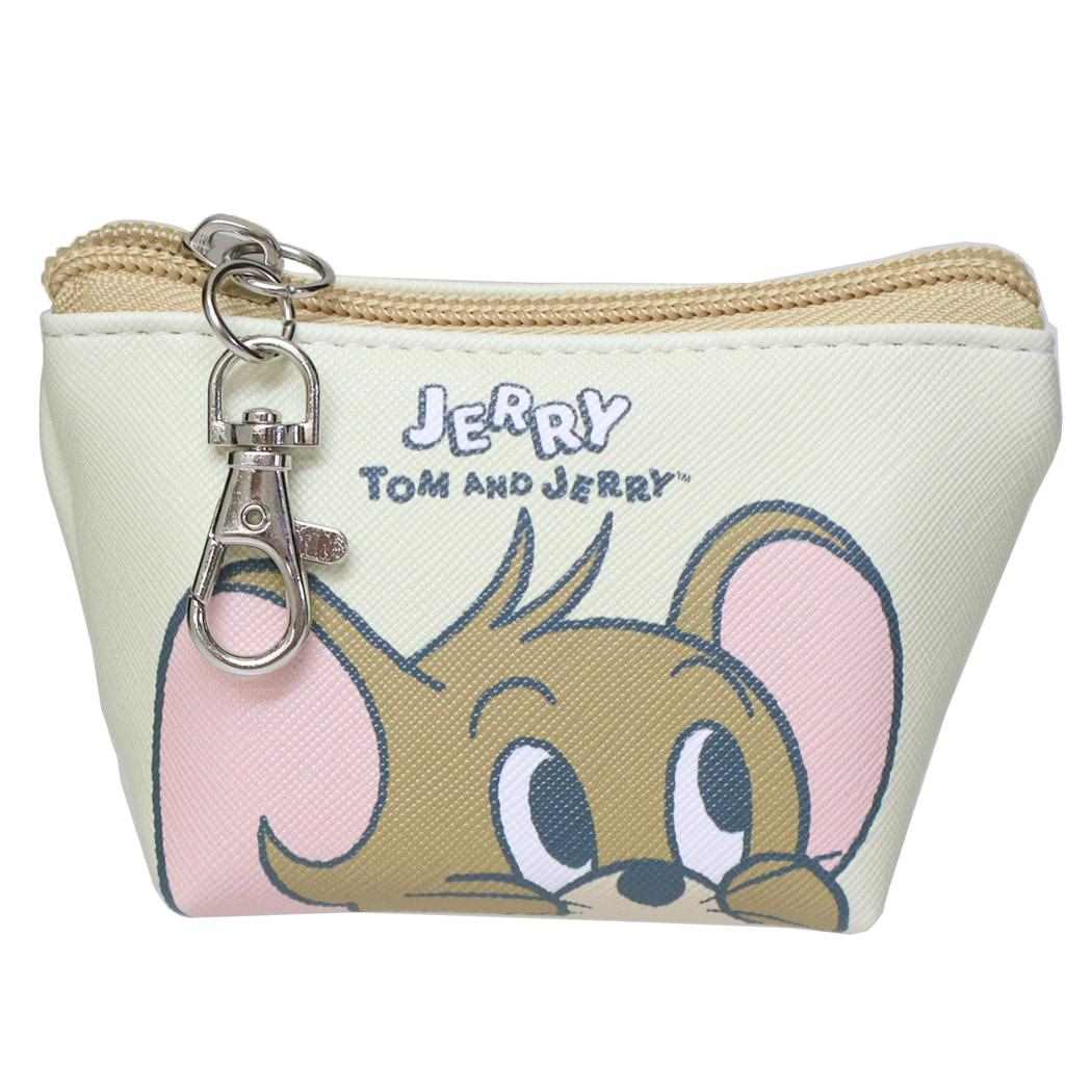 トムとジェリー ミニポーチ 三角ミニポーチ JR ジェリー ワーナーブラザース ティーズファクトリー 小物入れ キャラクター グッズ シネマコレクション