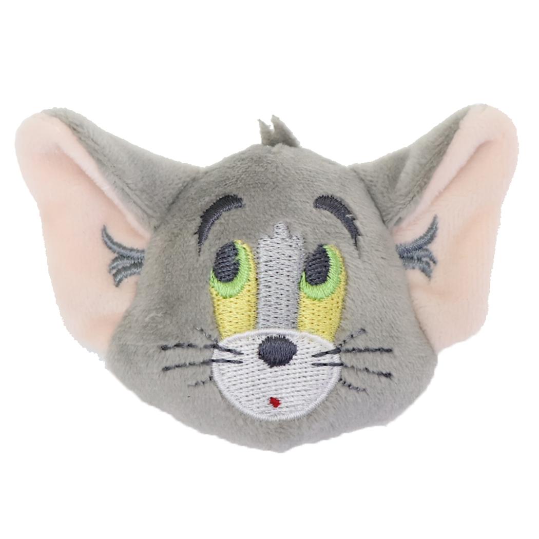 トムとジェリー ぬいぐるみバッジ マスコットバッジ トム ワーナーブラザース ティーズファクトリー 安全ピン付き キャラクター グッズ メール便可 シネマコレクション