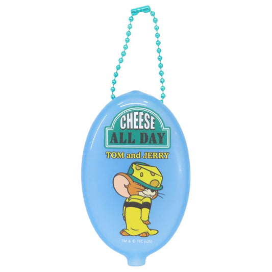 トムとジェリー 小銭入れ ラバーコインケース CHEESE FUN！ MU ワーナーブラザース ティーズファクトリー コインホルダー 小物入れ キャラクター グッズ メール便可 シネマコレクション