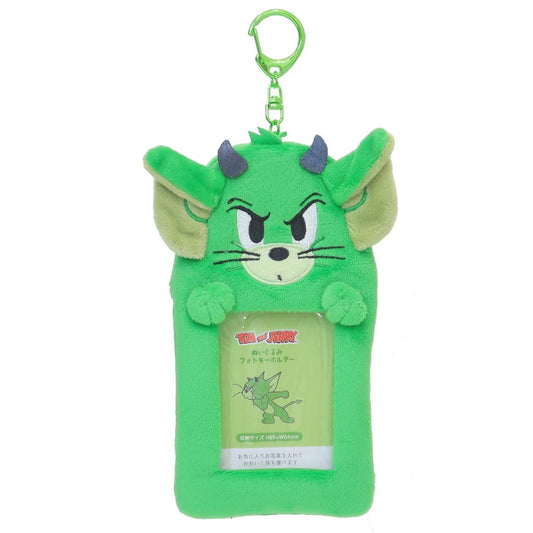 トム＆ジェリー キーリング ぬいぐるみフォトキーホルダー 悪魔ジェリー ワーナーブラザース ティーズファクトリー 推し活 キャラクター グッズ メール便可 シネマコレクション