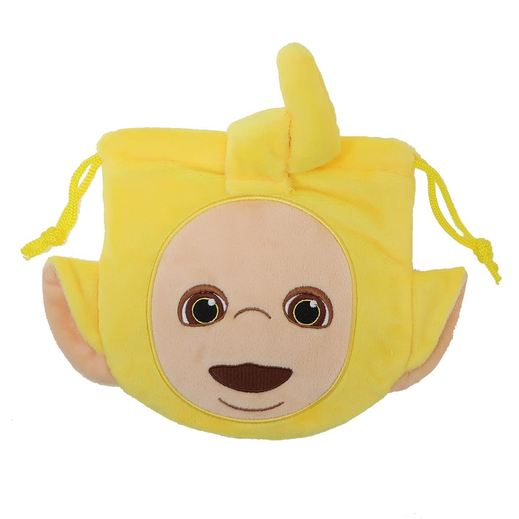 テレタビーズ 巾着袋 ぬいぐるみ巾着 ラーラ ティーズファクトリー きんちゃくポーチ 小物入れ キャラクター グッズ メール便可 シネマコレクション
