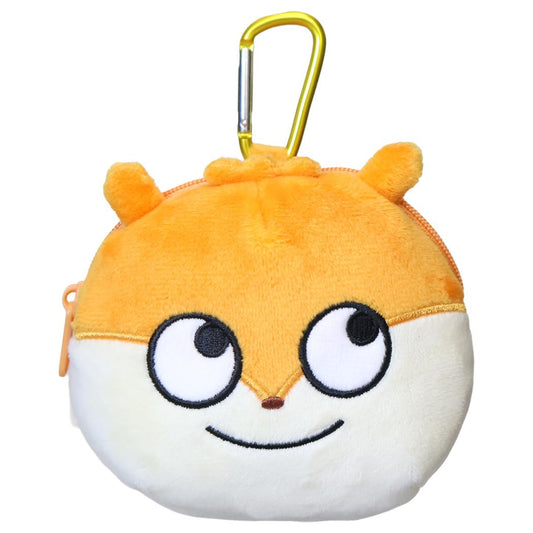 スタジオUG ミニポーチ カラビナ付きぬいぐるみファスナーマスコット こねずみ
