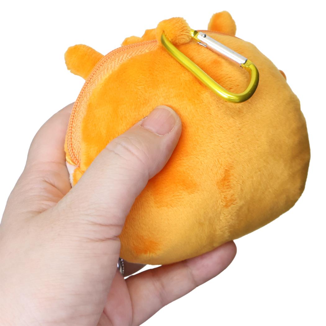 スタジオUG ミニポーチ カラビナ付きぬいぐるみファスナーマスコット こねずみ