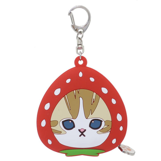 モフサンド ミニポーチ ミニシリコンポーチ いちごにゃん mofusand トーマントイズ 小物入れ キャラクター グッズ シネマコレクション