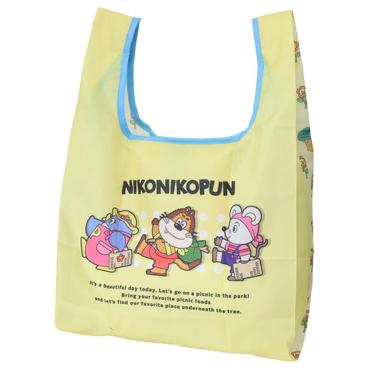 にこにこ、ぷん ショッピングバッグ エコバッグ NHK トーマントイズ お買い物かばん キャラクター グッズ メール便可 シネマコレクション