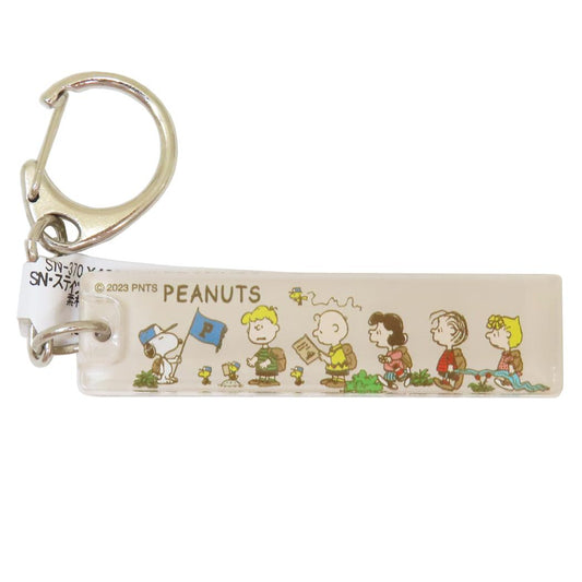 スヌーピー キーリング アクリルスティックキーホルダー Baby Art ピーナッツ 牛久保工芸社 アクリルキーホルダー アクキー キャラクター グッズ メール便可 シネマコレクション