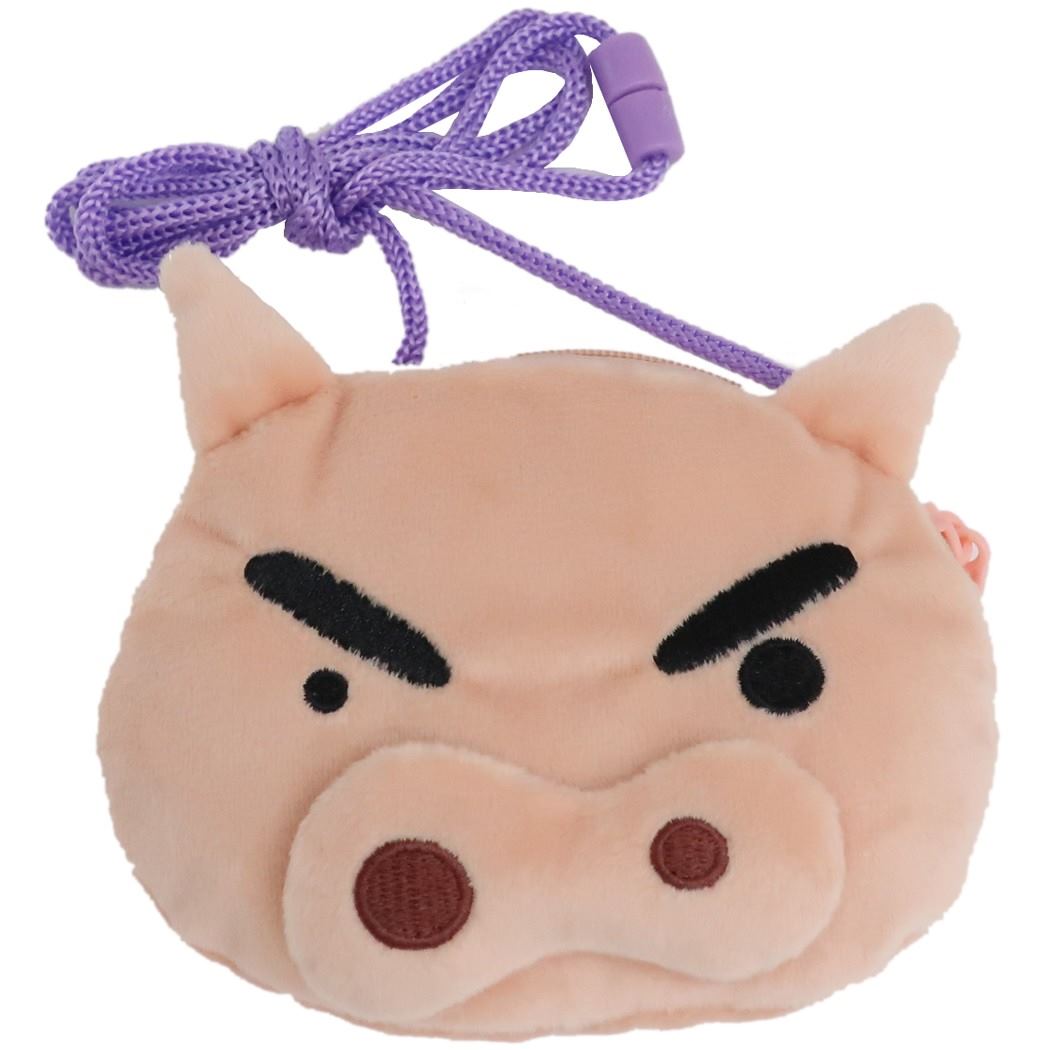 クレヨンしんちゃんぬいぐるみネックポーチポシェットぶりぶりざえもん子供キッズプレゼント小物入れアニメキャラクターグッズシネマコレクション