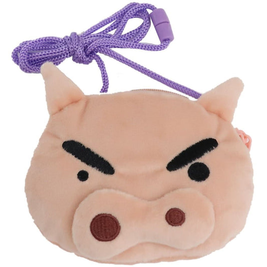 クレヨンしんちゃんぬいぐるみネックポーチポシェットぶりぶりざえもん子供キッズプレゼント小物入れアニメキャラクターグッズシネマコレクション
