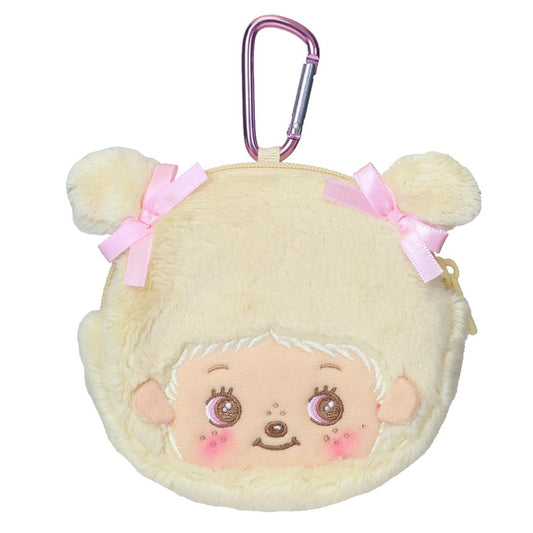 モンチッチ ミニポーチ カラビナ付きミニミニポーチ ベビチッチちゃん スウィートカラー 小物入れ キャラクター グッズ メール便可 シネマコレクション