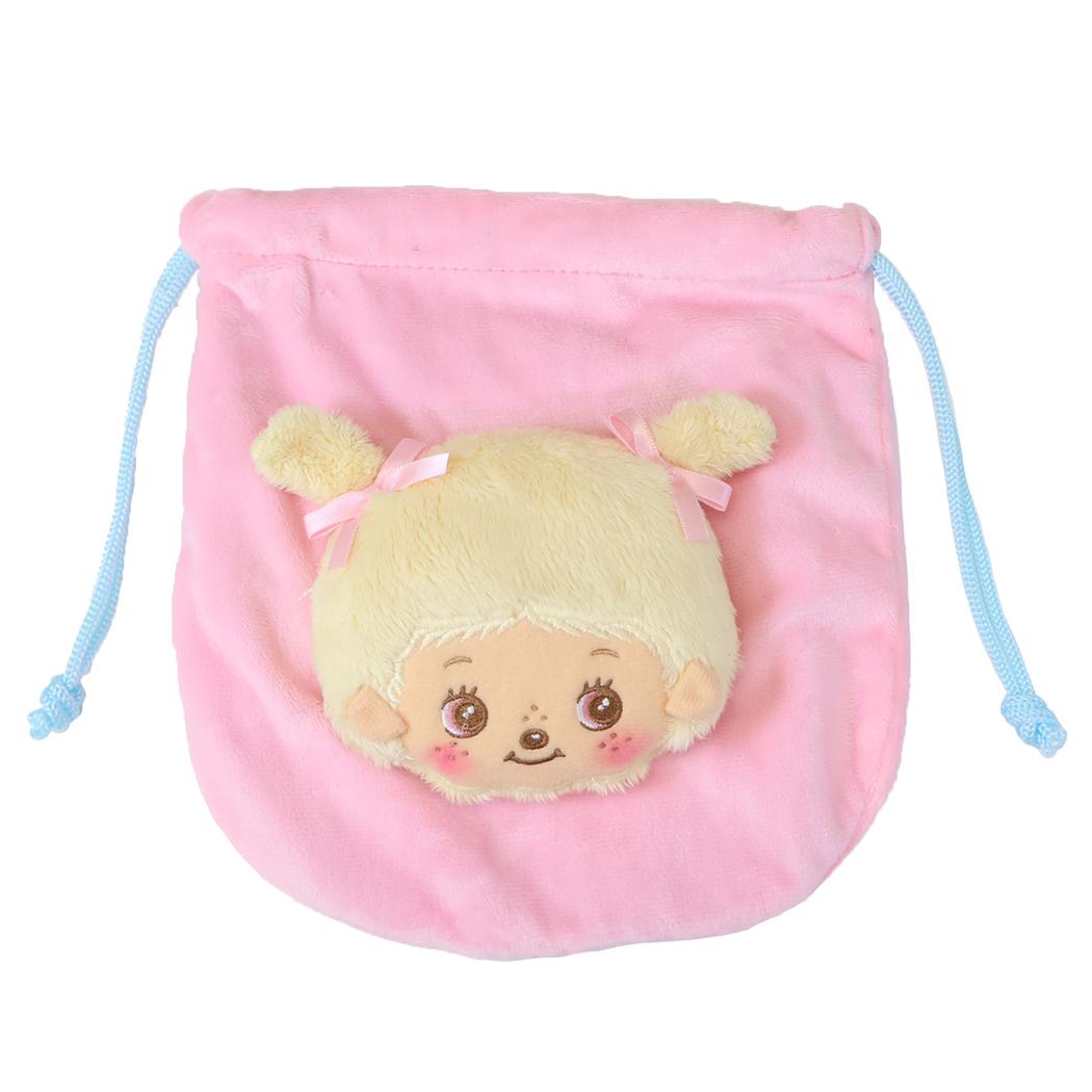 モンチッチ 巾着袋 マスコット ベビチッチちゃん スウィートカラー 小物入れ キャラクター グッズ シネマコレクション