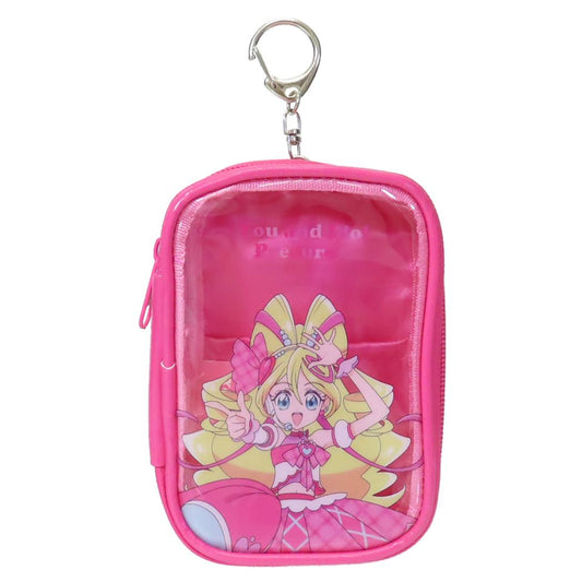 キミとアイドルプリキュア クリアポーチ コレクションポーチ キュアアイドル マルヨシ 小物入れ 推し活 アニメキャラクター グッズ メール便可 シネマコレクション