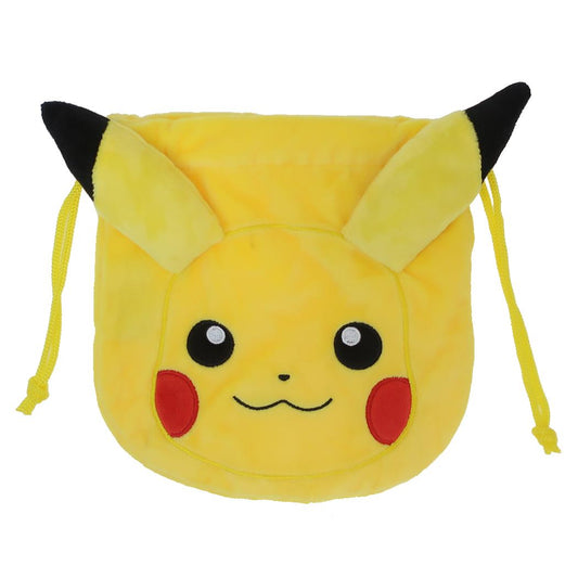 ポケットモンスター 巾着袋 ぬいぐるみ巾着 ピカチュウ ポケモン  小物入れ かわいい キャラクター グッズ メール便可 シネマコレクション