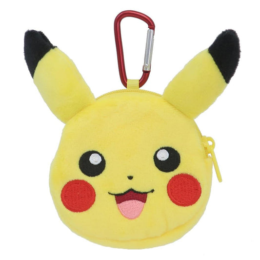 ポケットモンスター ミニポーチ カラナビ付ミニミニポーチ ピカチュウ ポケモン  小物入れ キャラクター グッズ メール便可 シネマコレクション