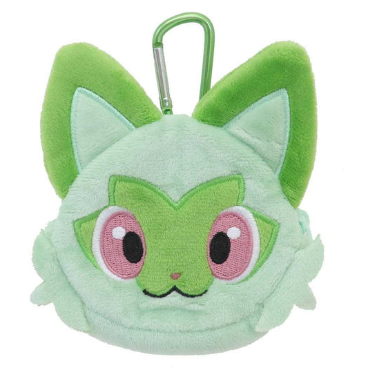 ポケットモンスター ミニポーチ カラナビ付ミニミニポーチ ニャオハ ポケモン  小物入れ キャラクター グッズ メール便可 シネマコレクション