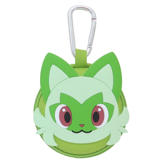 ポケットモンスター ミニポーチ ラウンド小物ポーチ ニャオハ ポケモン  小物入れ キャラクター グッズ シネマコレクション