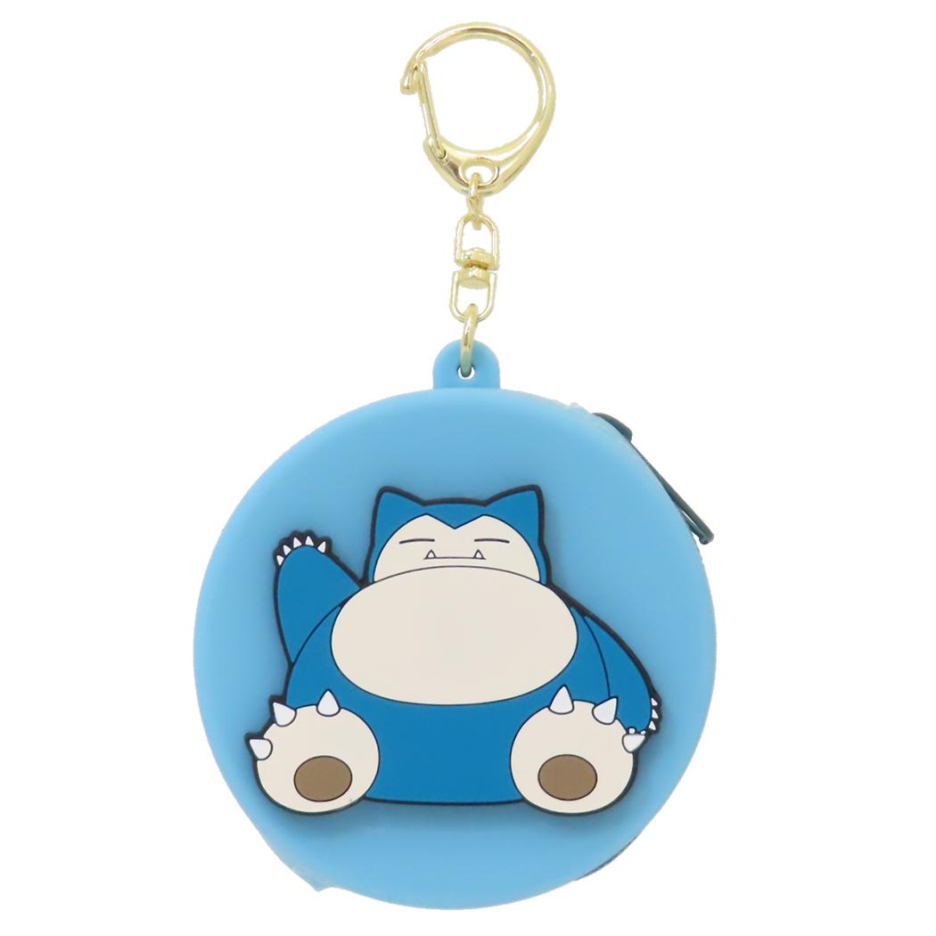 ポケットモンスター ミニポーチ シリコンミニポーチ カビゴン ポケモン 小物入れ キャラクター グッズ シネマコレクション
