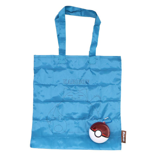 ポケットモンスター エコバッグ トートバッグINモンスターボール7 カビゴン ポケモン お買い物かばん ショッピングバッグ キャラクター グッズ シネマコレクション