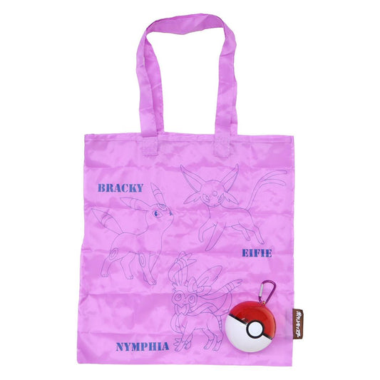 ポケットモンスター エコバッグ トートバッグINモンスターボール7 エーフィ＆ブラッキー＆ニンフィア ポケモン お買い物かばん ショッピングバッグ キャラクター グッズ シネマコレクション