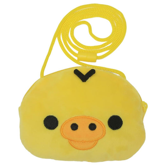 リラックマ ポシェット ネックポーチ キイロイトリ サンエックス ユニック 小物入れ キャラクター グッズ シネマコレクション