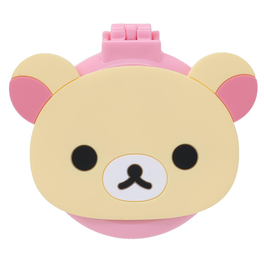 リラックマ 手鏡＆ブラシ ミラー付きブラシ コリラックマ サンエックス かわいい キャラクター グッズ メール便可 シネマコレクション