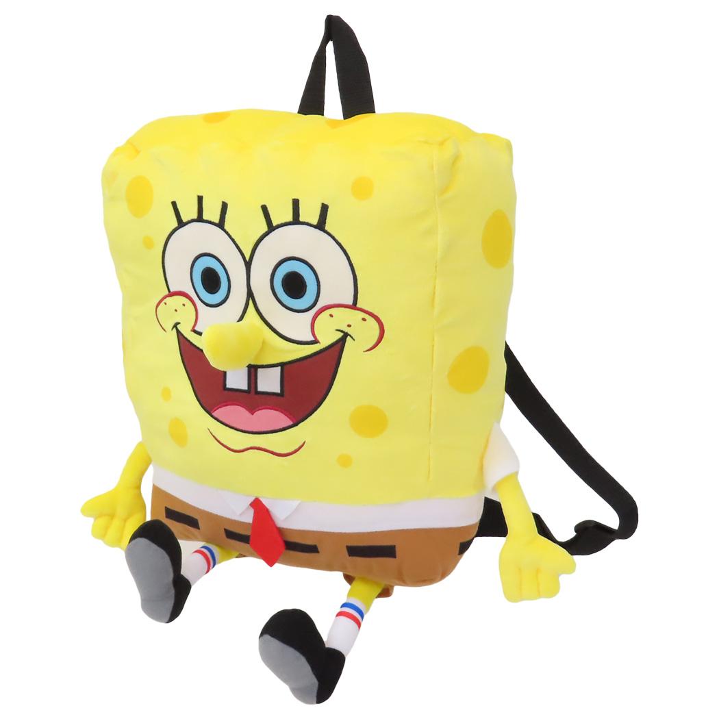 スポンジボブ デイパック ぬいぐるみリュック ユニック 人形 お出掛け かわいい キャラクター グッズ シネマコレクション