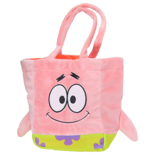 スポンジボブ トートバッグ ぬいぐるみミニトート パトリック ユニック ハンドバッグ お出掛け ミニサイズ キャラクター グッズ メール便可 シネマコレクション