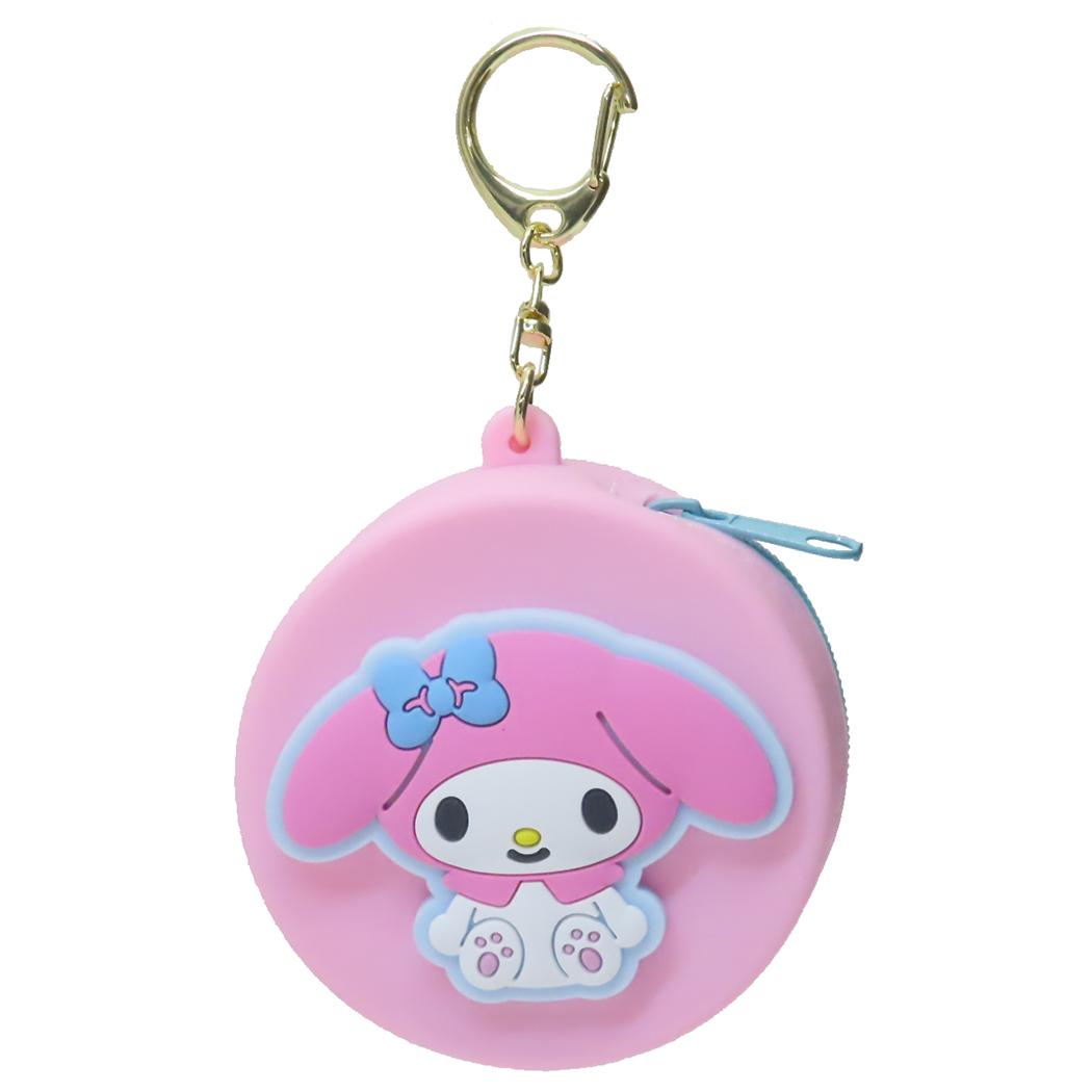 マイメロディ ミニポーチ ぷっくりシリコンミニポーチ サンリオ ユニック 小物入れ キャラクター グッズ シネマコレクション