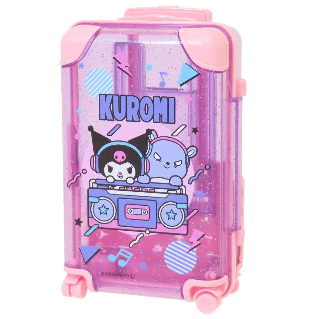 クロミ 卓上収納 スタンド付きミニキャリーケース3 サンリオ 収納 整理整頓 小物入れ キャラクター グッズ シネマコレクション